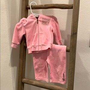 Juicy Couture Baby Tracksuit Size 3-6 months